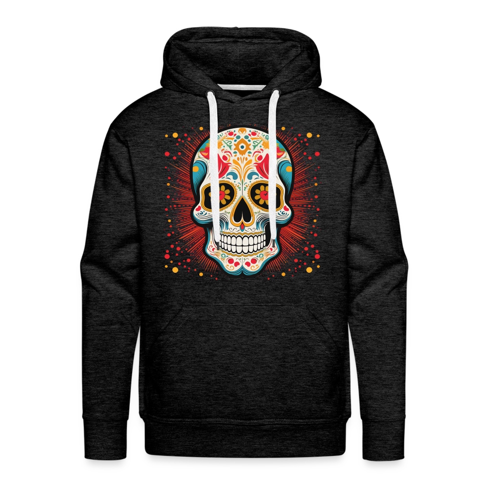 Hoodie Mexico "Craneo Dos" - Anthrazit