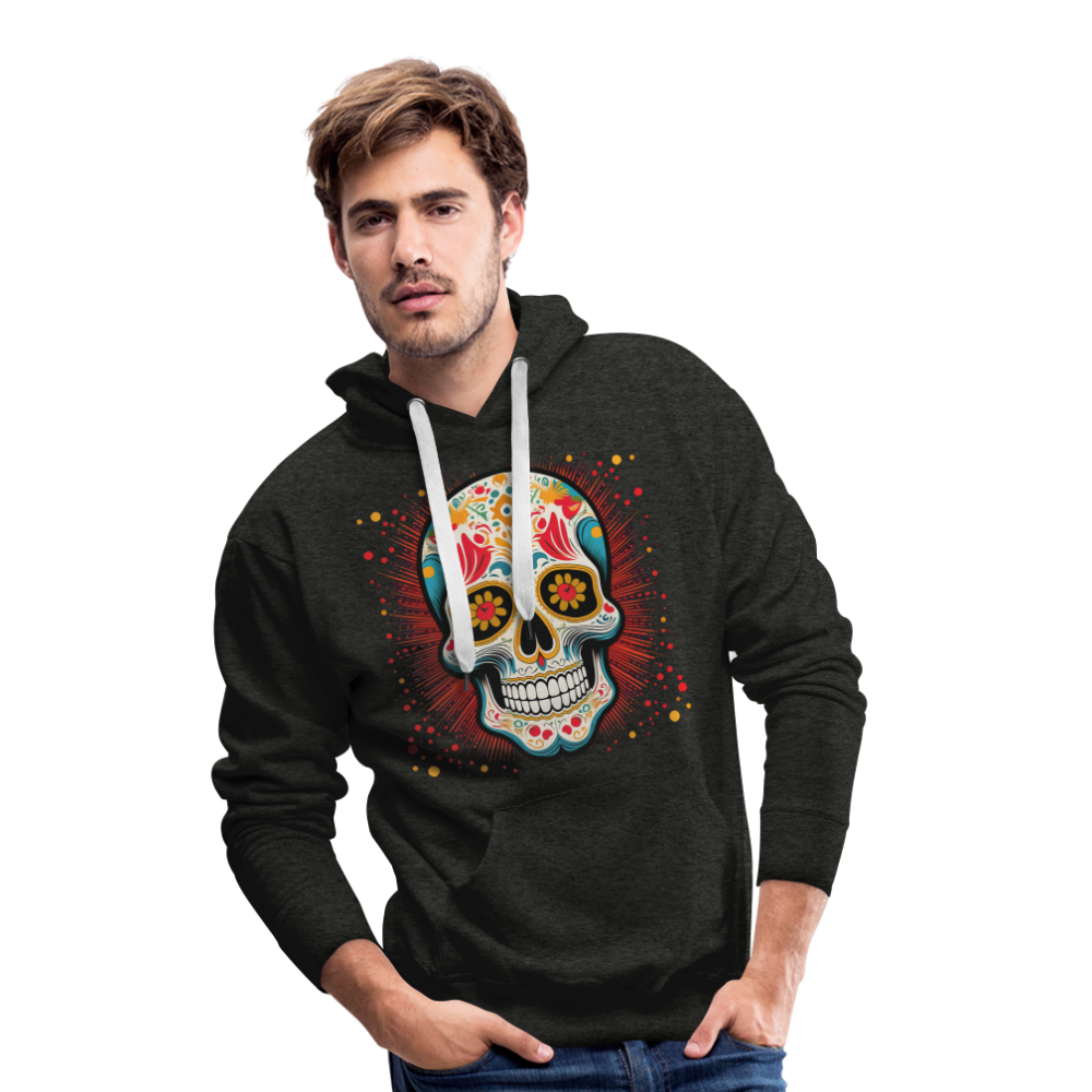 Hoodie Mexico "Craneo Dos" - Anthrazit