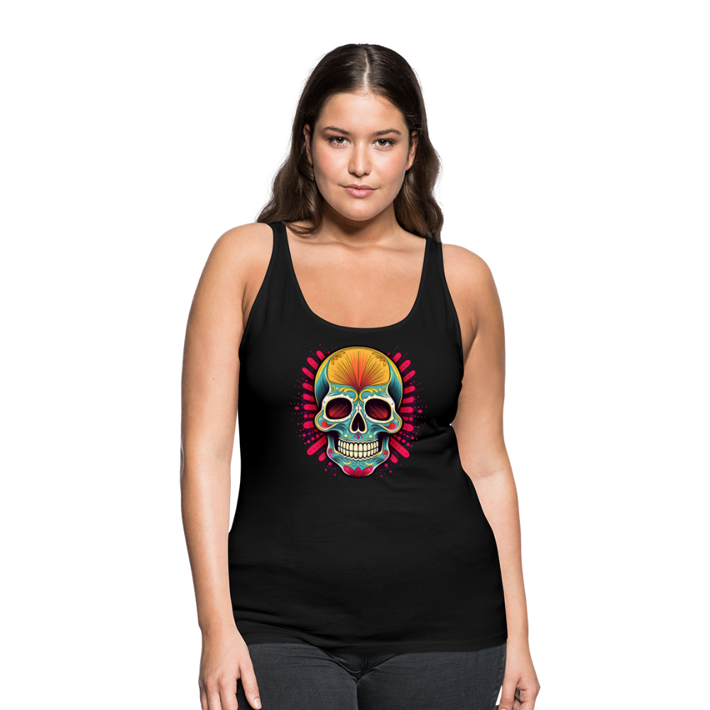 Tanktop Ladies Mexico "Mascarilla Craneo" - Schwarz