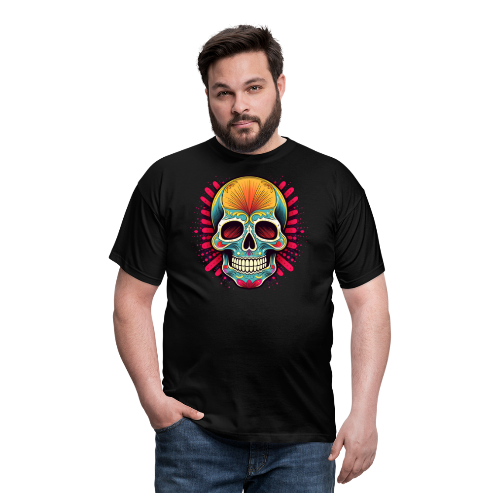 T-Shirt Mexico "Mascarilla Craneo" - Schwarz
