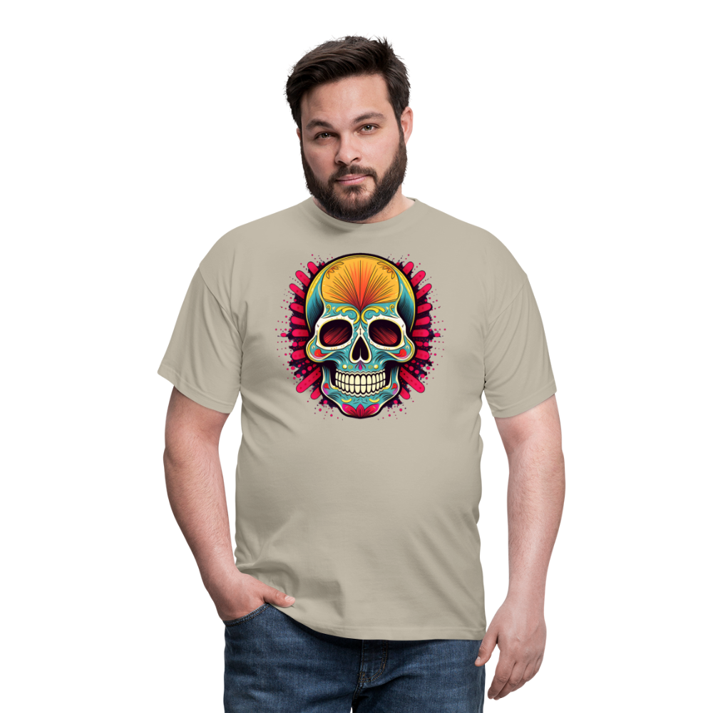 T-Shirt Mexico "Mascarilla Craneo" - Sandbeige