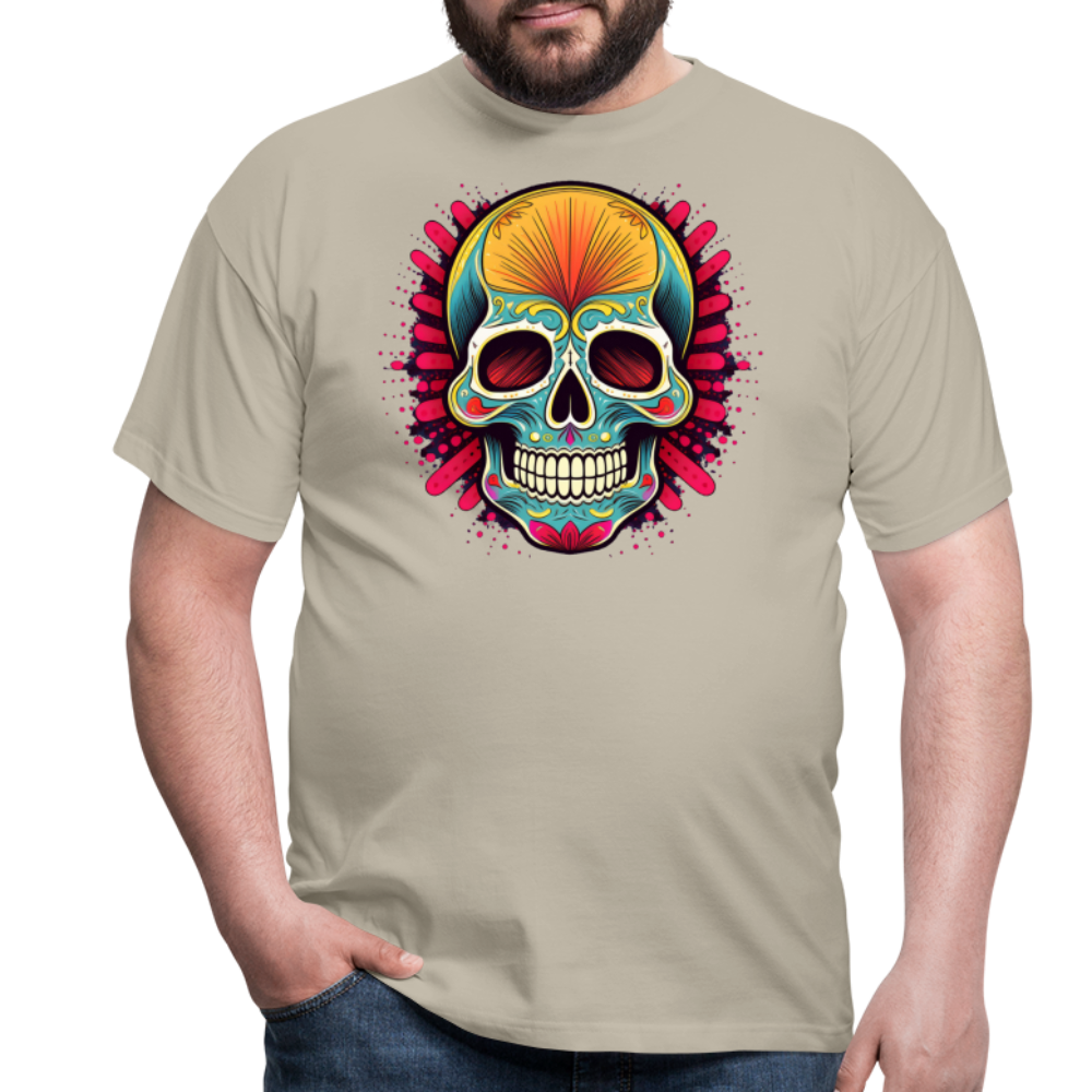 T-Shirt Mexico "Mascarilla Craneo" - Sandbeige