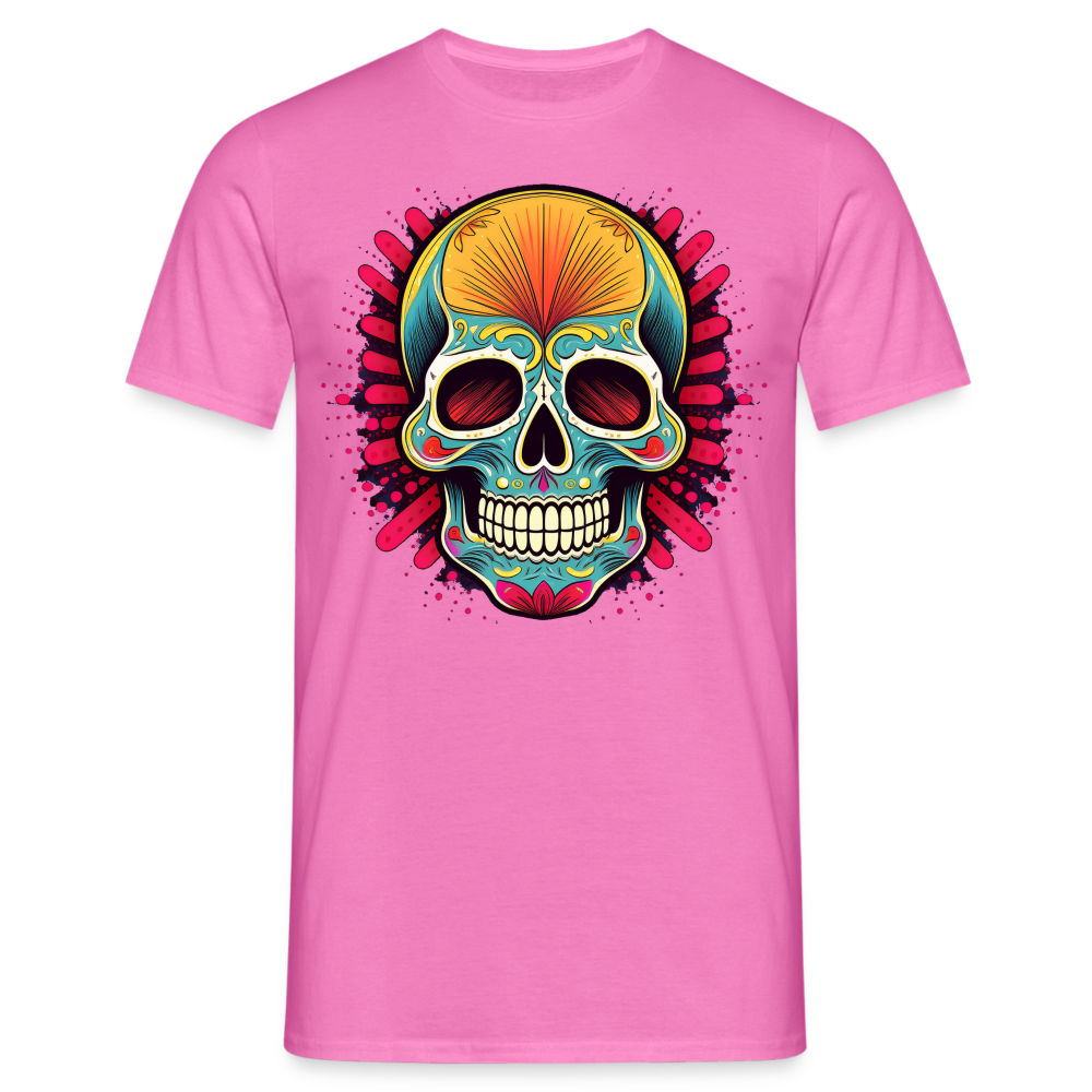T-Shirt Mexico "Mascarilla Craneo" - Pink