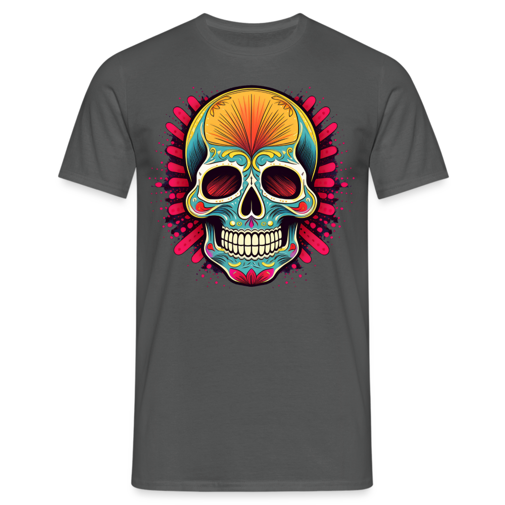 T-Shirt Mexico "Mascarilla Craneo" - Anthrazit