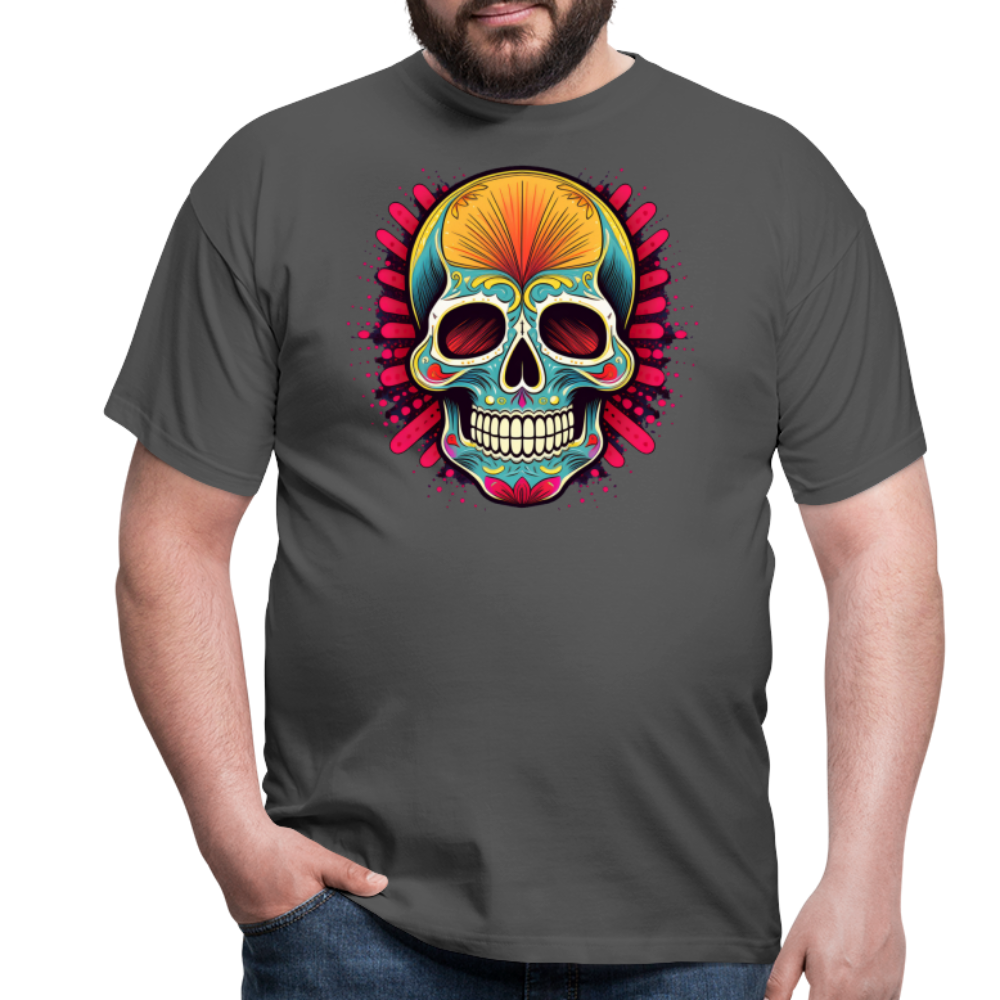T-Shirt Mexico "Mascarilla Craneo" - Anthrazit