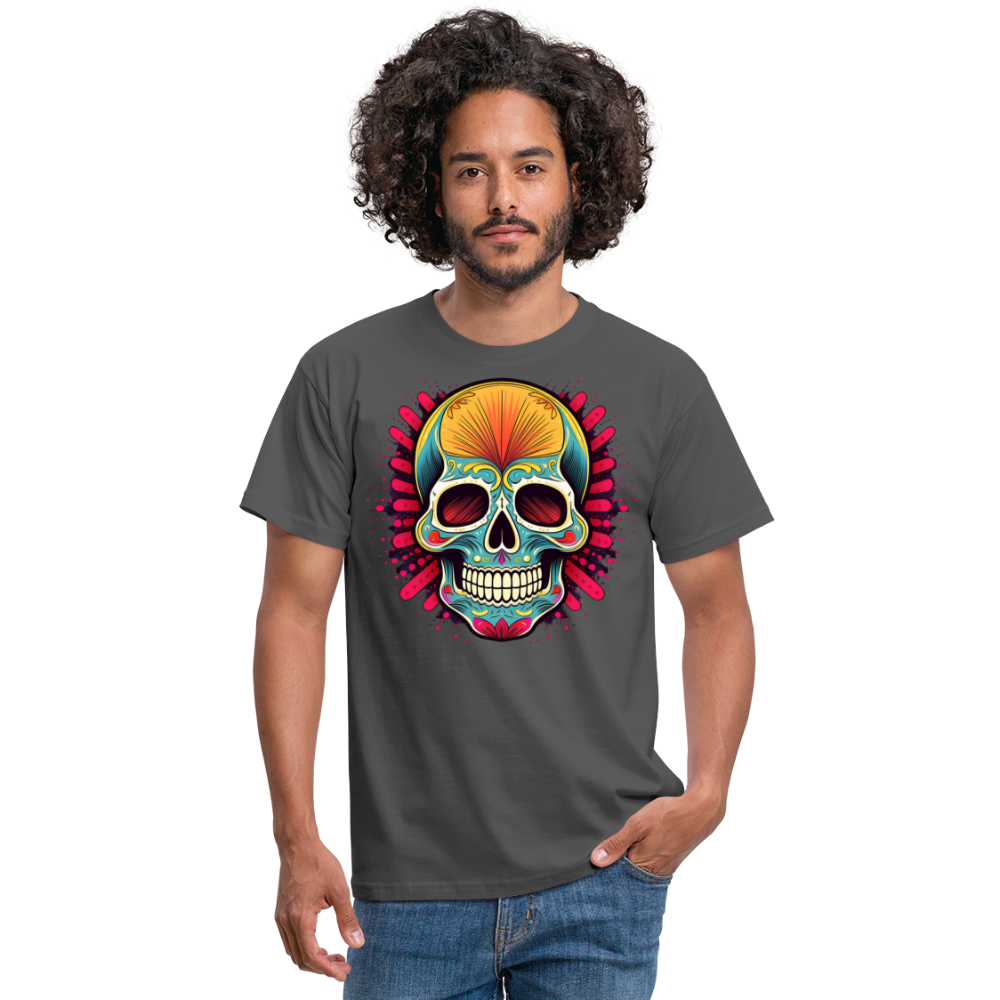 T-Shirt Mexico "Mascarilla Craneo" - Anthrazit