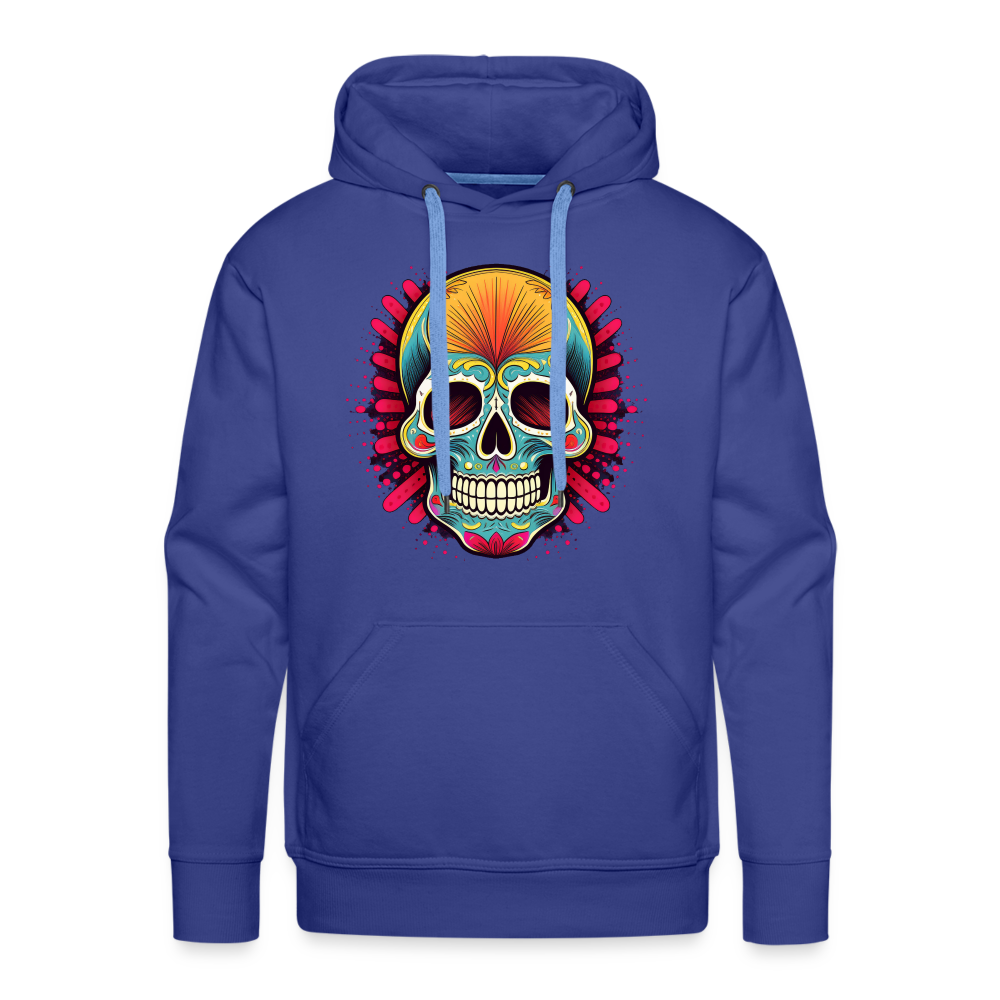 Hoodie Mexico "Mascarilla Craneo" - Königsblau