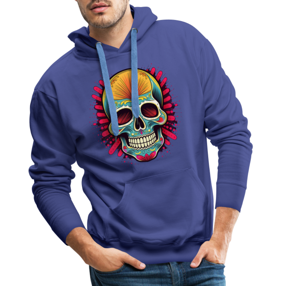 Hoodie Mexico "Mascarilla Craneo" - Königsblau