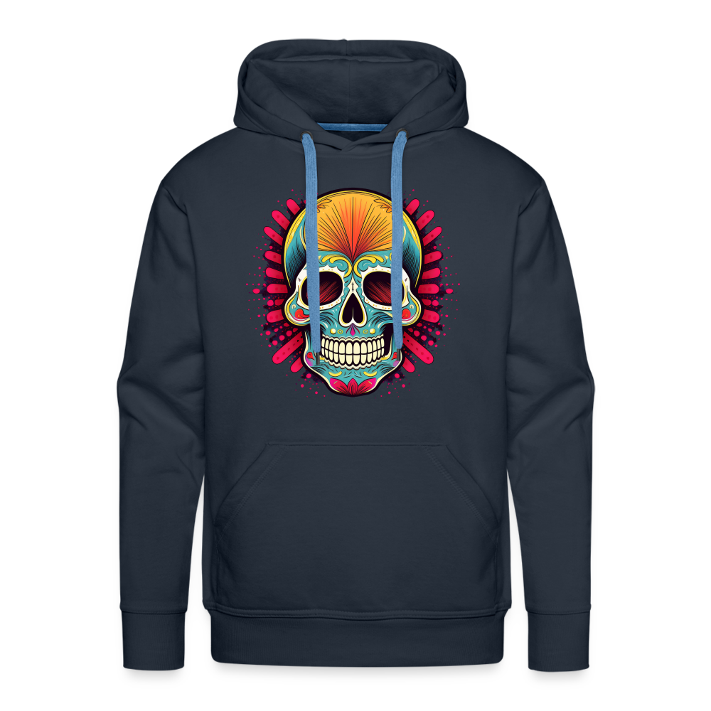 Hoodie Mexico "Mascarilla Craneo" - Navy