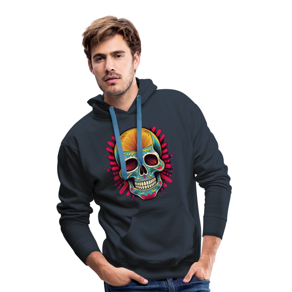 Hoodie Mexico "Mascarilla Craneo" - Navy