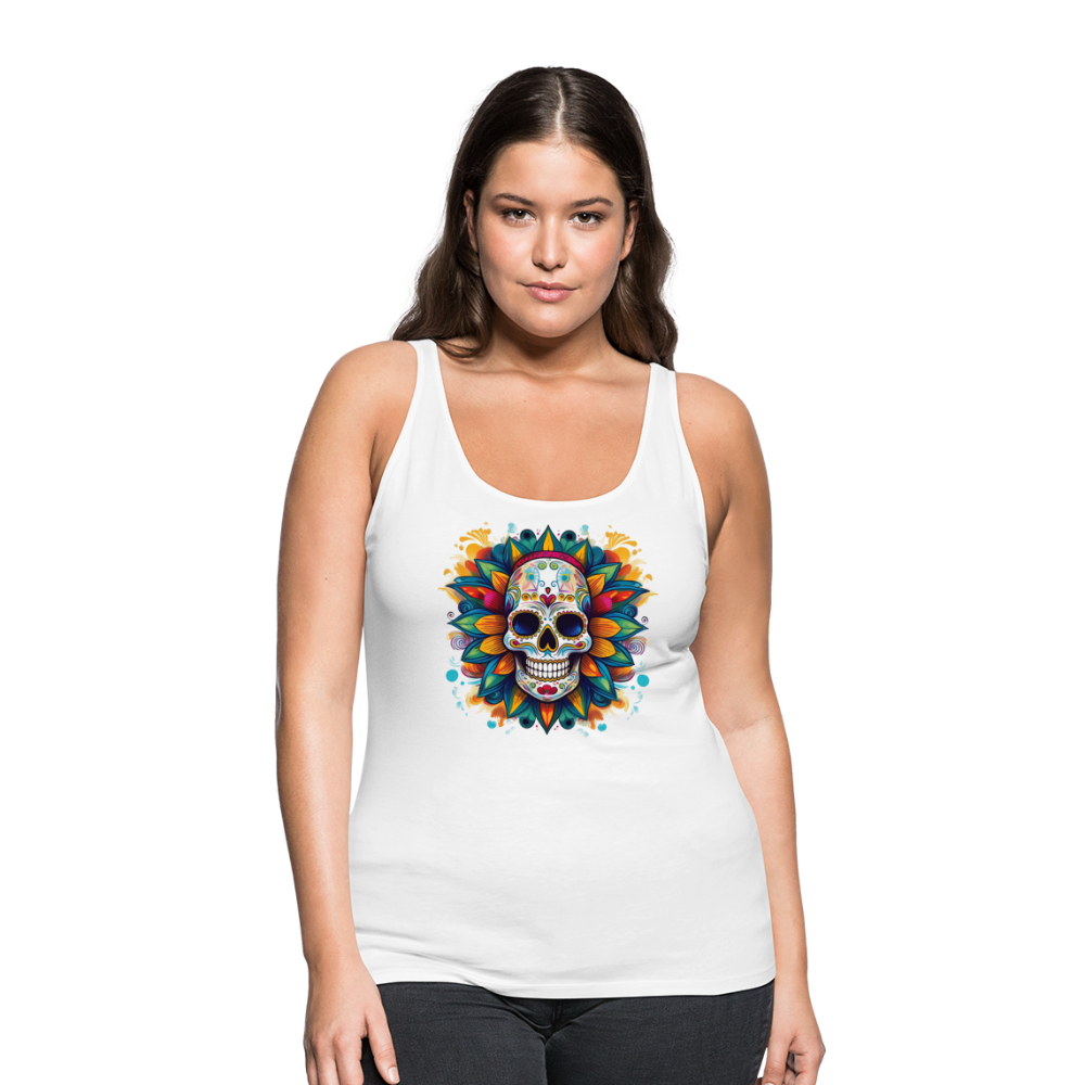 Tanktop Ladies Mexico "Mascarilla" - Weiß