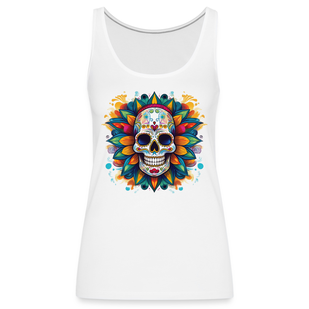 Tanktop Ladies Mexico "Mascarilla" - Weiß