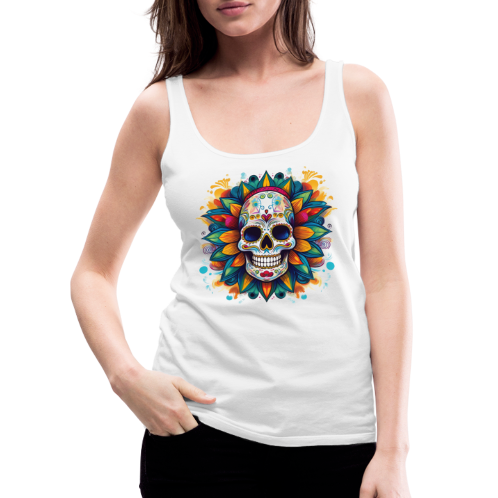 Tanktop Ladies Mexico "Mascarilla" - Weiß