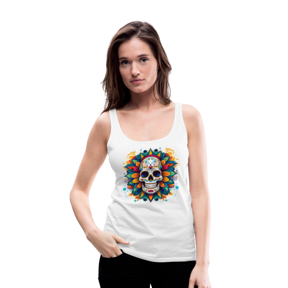 Tanktop Ladies Mexico "Mascarilla" - Weiß
