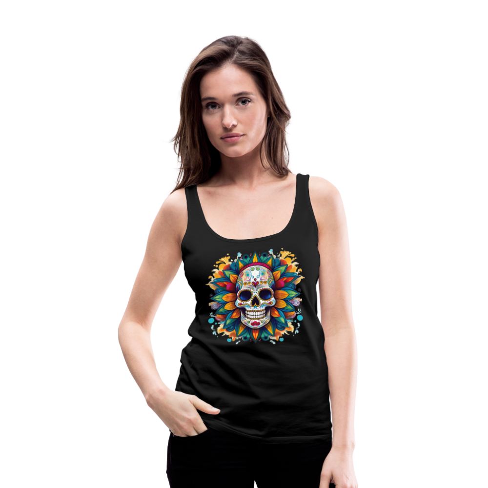Tanktop Ladies Mexico "Mascarilla" - Schwarz