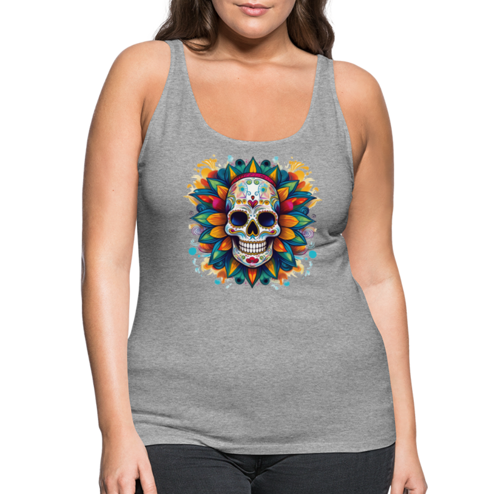 Tanktop Ladies Mexico "Mascarilla" - Grau meliert