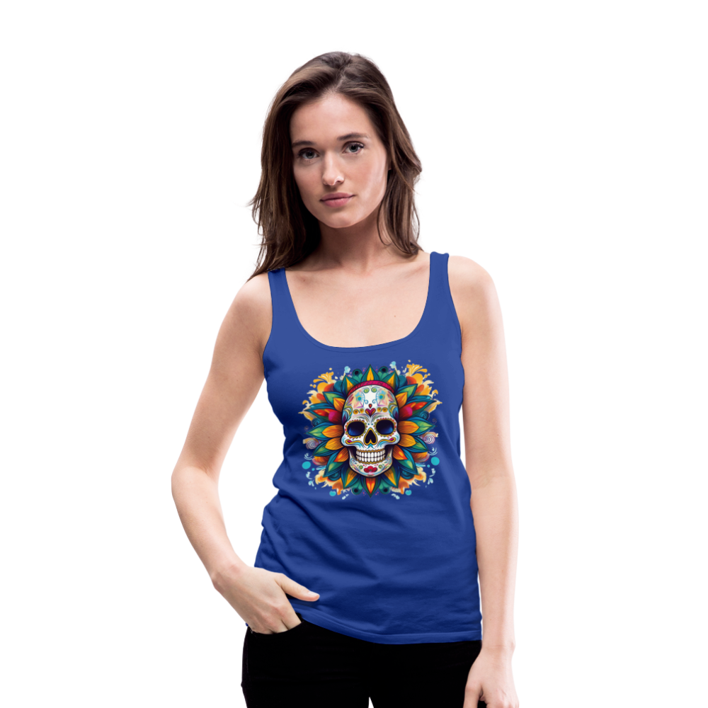 Tanktop Ladies Mexico "Mascarilla" - Königsblau