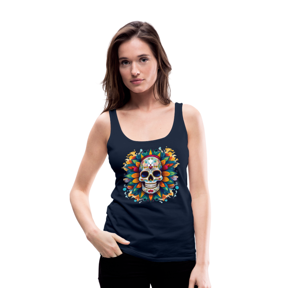 Tanktop Ladies Mexico "Mascarilla" - Navy