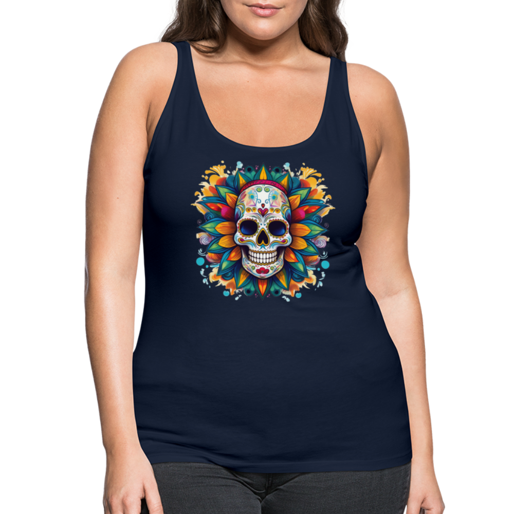 Tanktop Ladies Mexico "Mascarilla" - Navy
