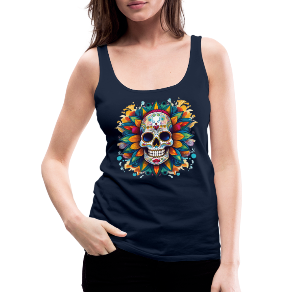 Tanktop Ladies Mexico "Mascarilla" - Navy