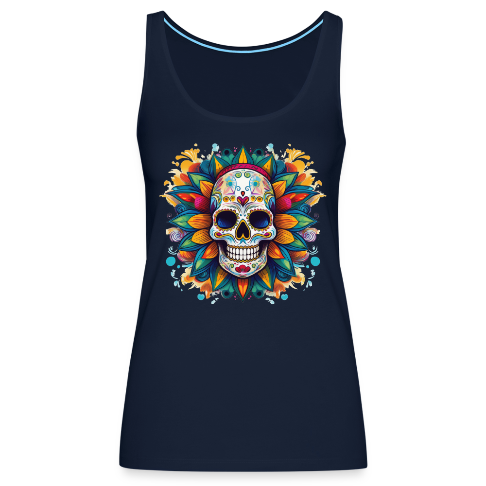 Tanktop Ladies Mexico "Mascarilla" - Navy