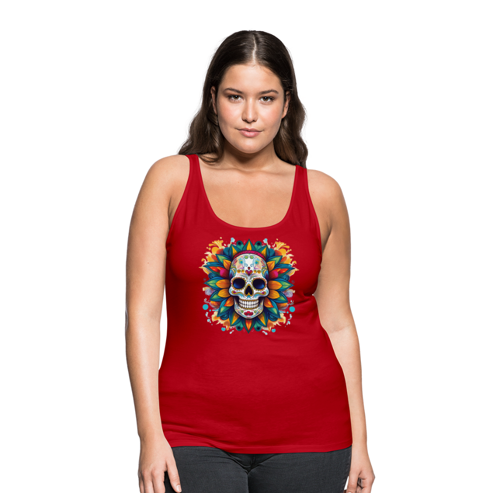 Tanktop Ladies Mexico "Mascarilla" - Rot