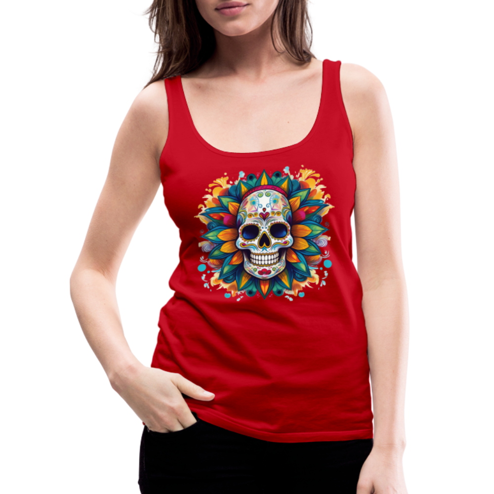 Tanktop Ladies Mexico "Mascarilla" - Rot