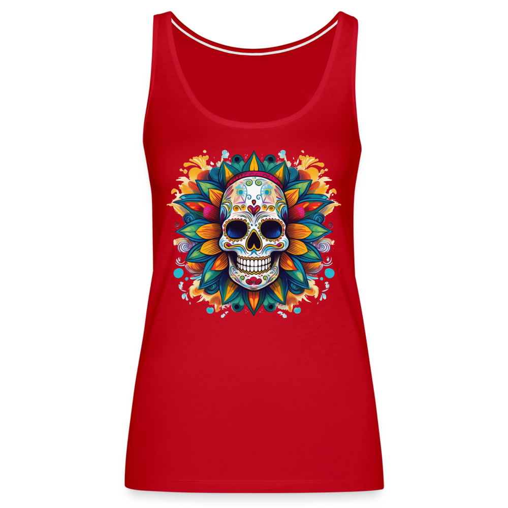 Tanktop Ladies Mexico "Mascarilla" - Rot