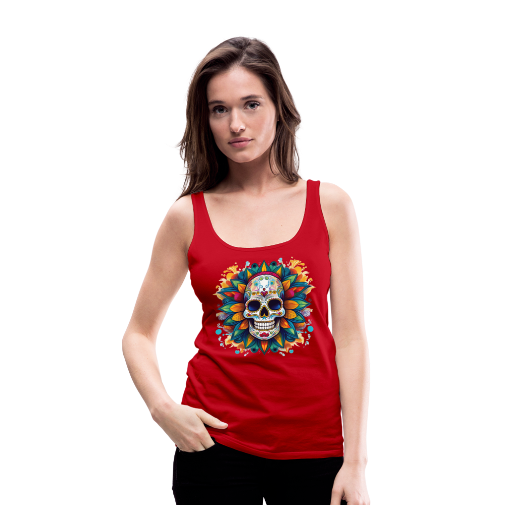 Tanktop Ladies Mexico "Mascarilla" - Rot