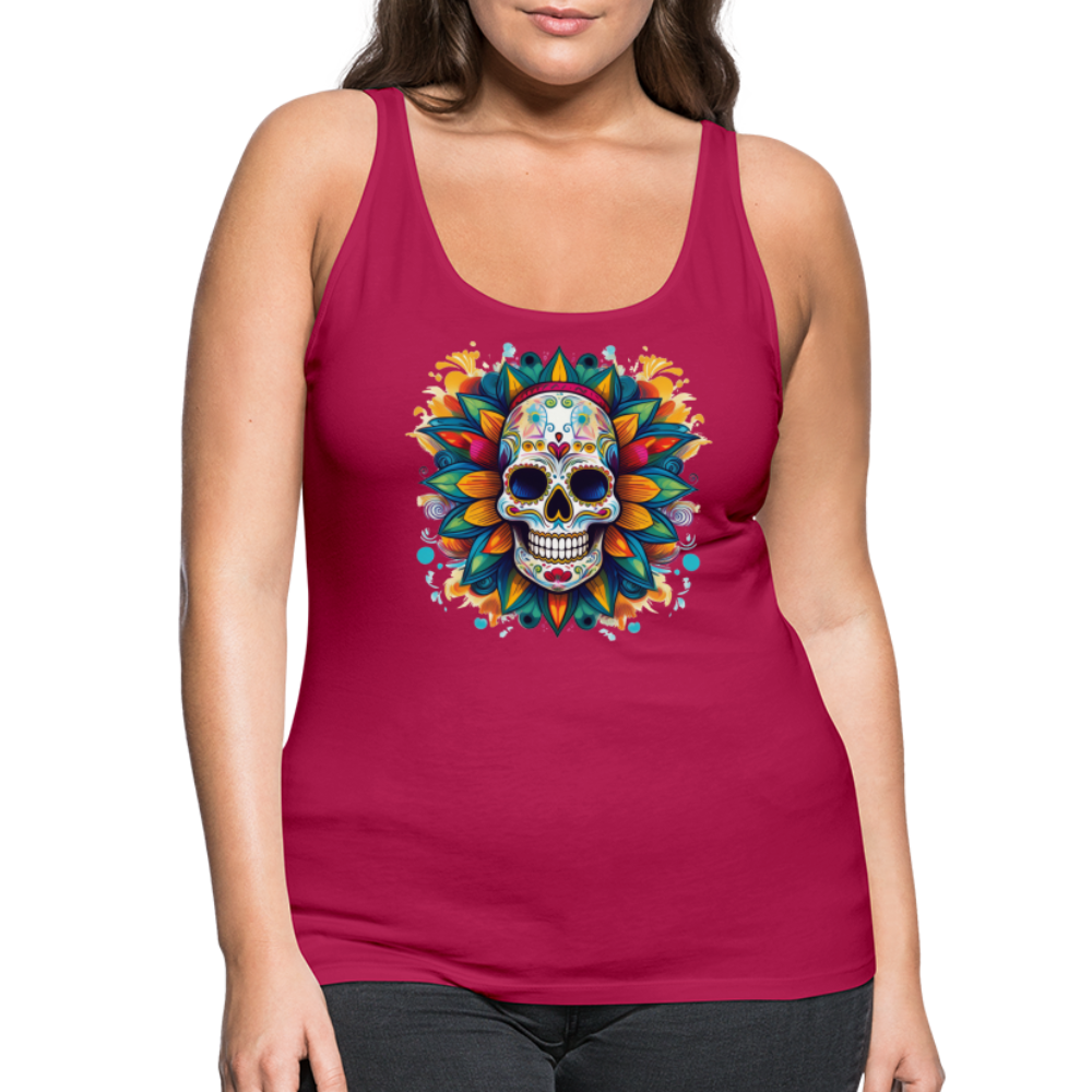 Tanktop Ladies Mexico "Mascarilla" - dunkles Pink