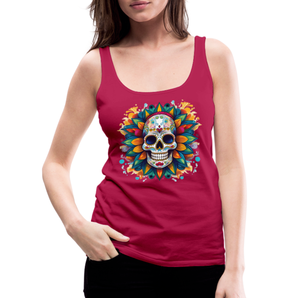 Tanktop Ladies Mexico "Mascarilla" - dunkles Pink