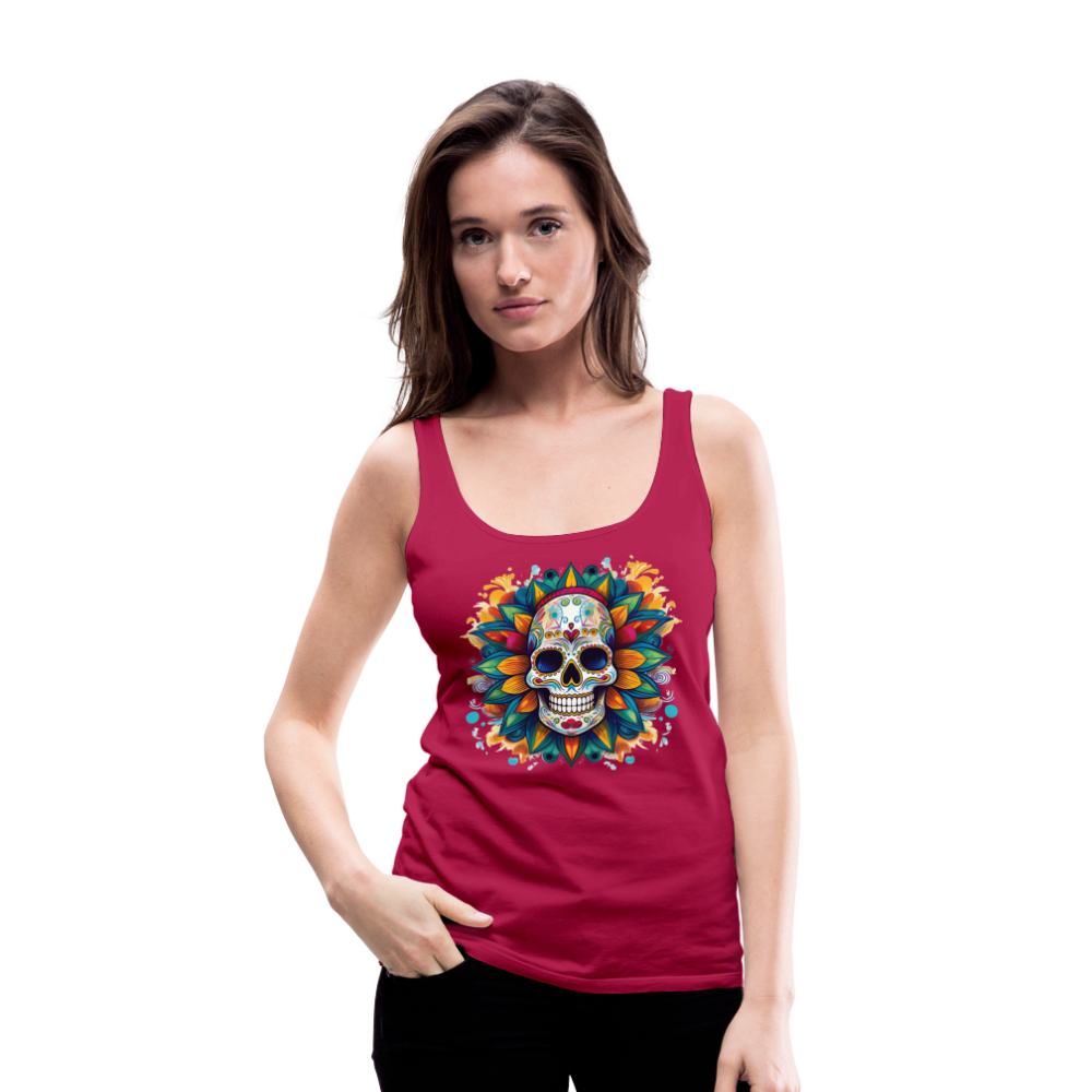 Tanktop Ladies Mexico "Mascarilla" - dunkles Pink