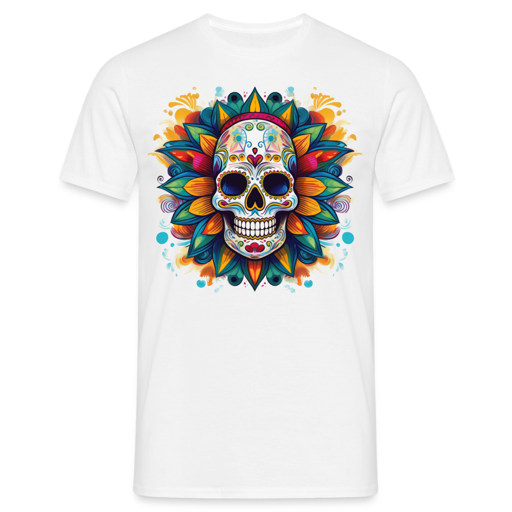 T-Shirt Mexico "Mascarilla" - Weiß