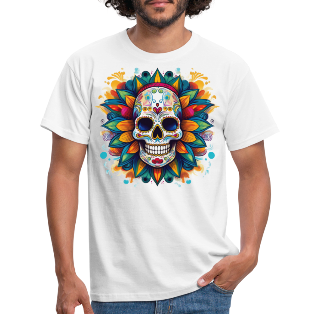 T-Shirt Mexico "Mascarilla" - Weiß