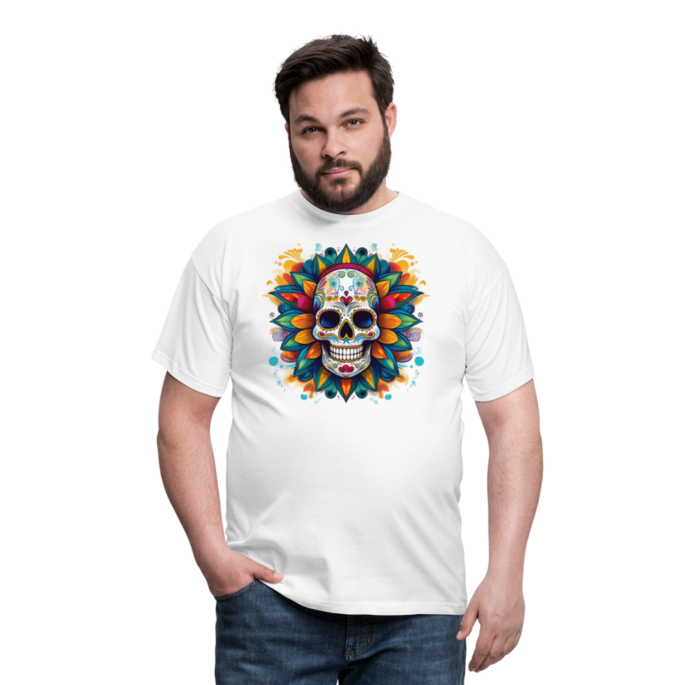 T-Shirt Mexico "Mascarilla" - Weiß