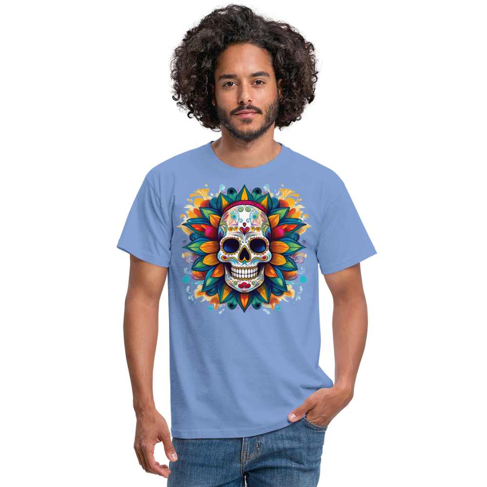 T-Shirt Mexico "Mascarilla" - carolina blue