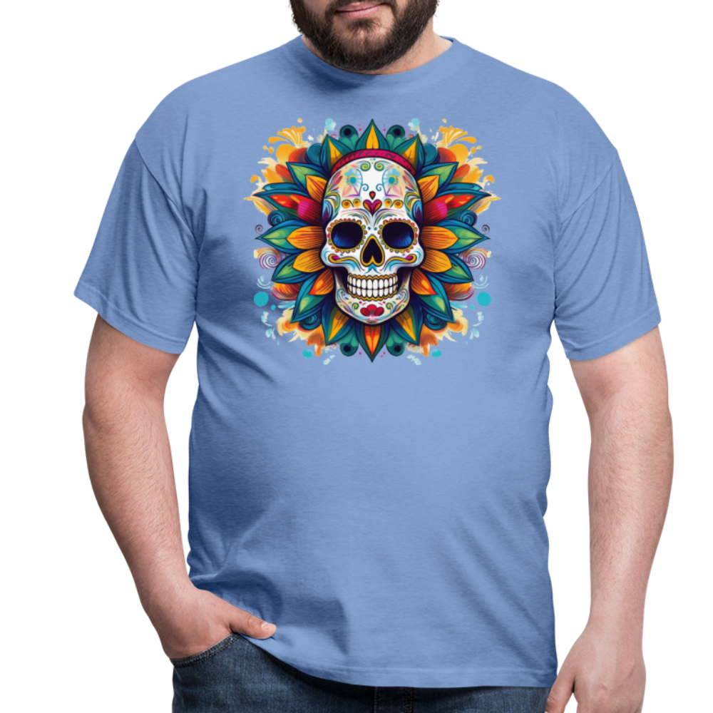 T-Shirt Mexico "Mascarilla" - carolina blue