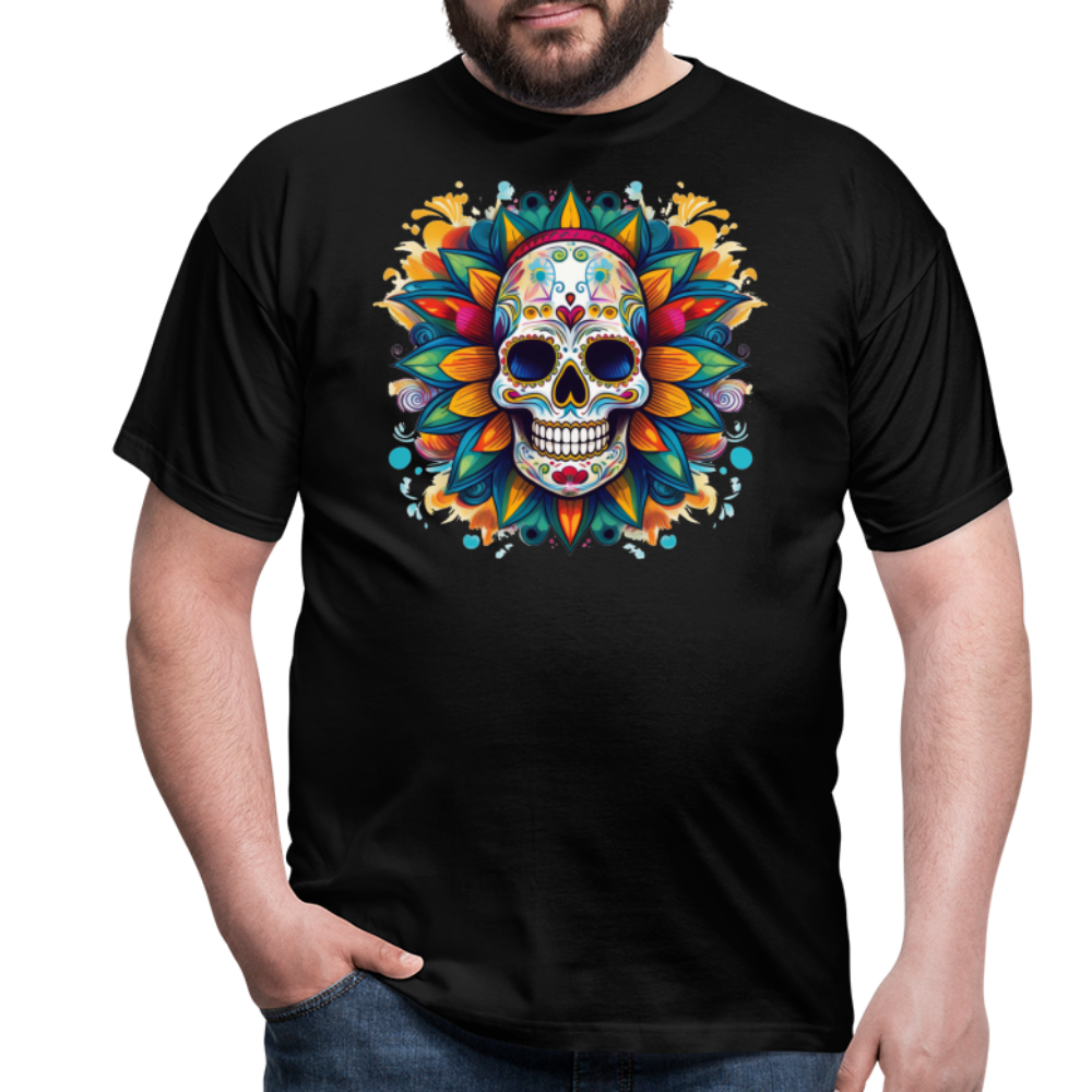T-Shirt Mexico "Mascarilla" - Schwarz