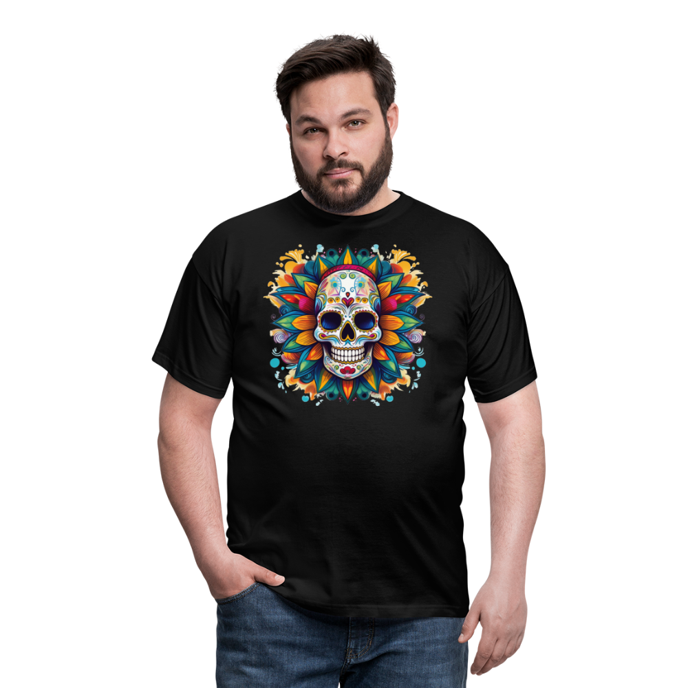 T-Shirt Mexico "Mascarilla" - Schwarz