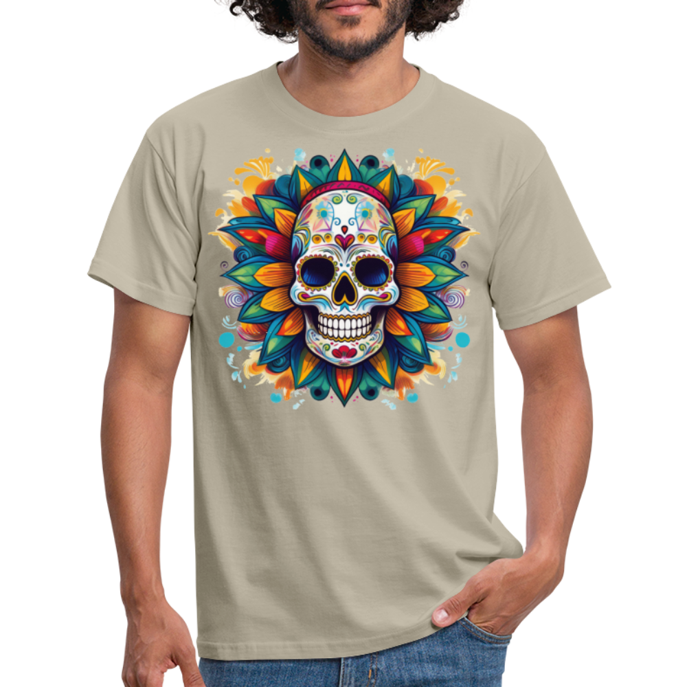 T-Shirt Mexico "Mascarilla" - Sandbeige