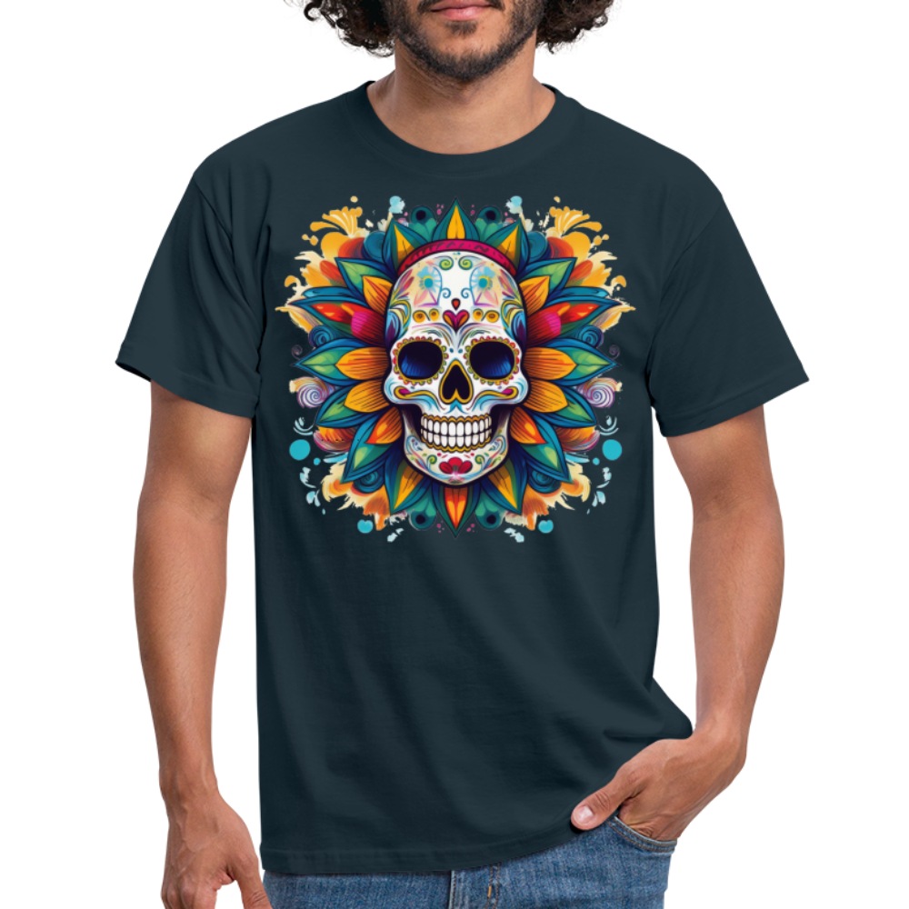 T-Shirt Mexico "Mascarilla" - Navy