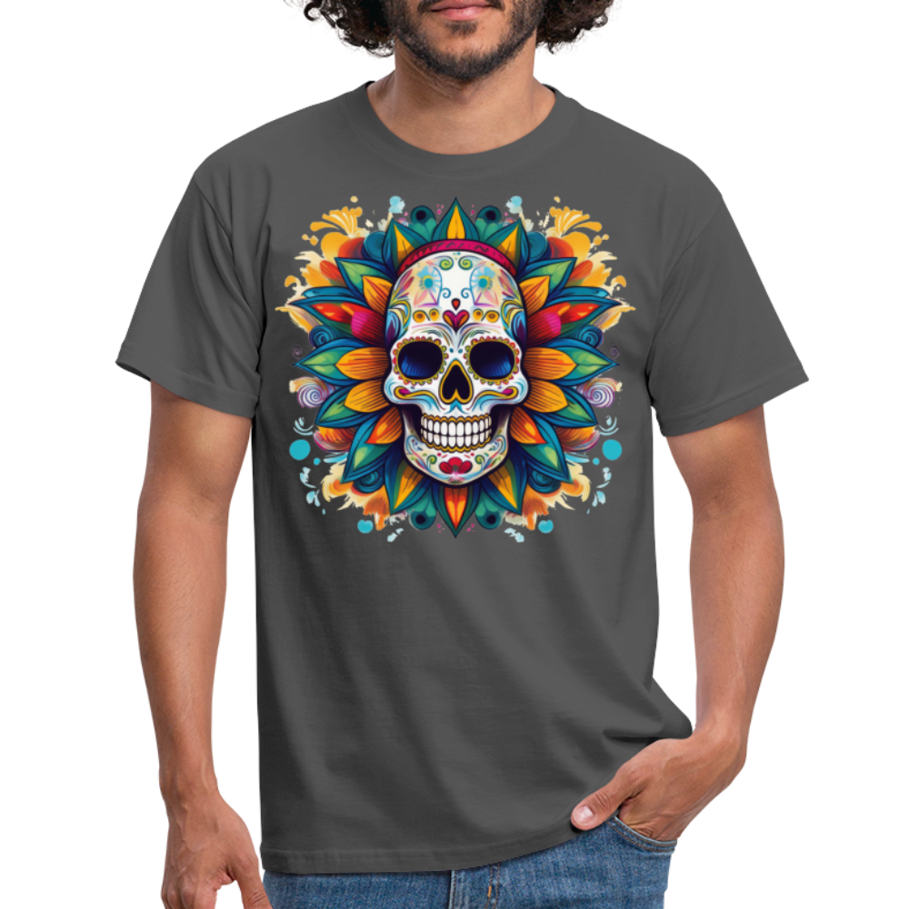 T-Shirt Mexico "Mascarilla" - Anthrazit