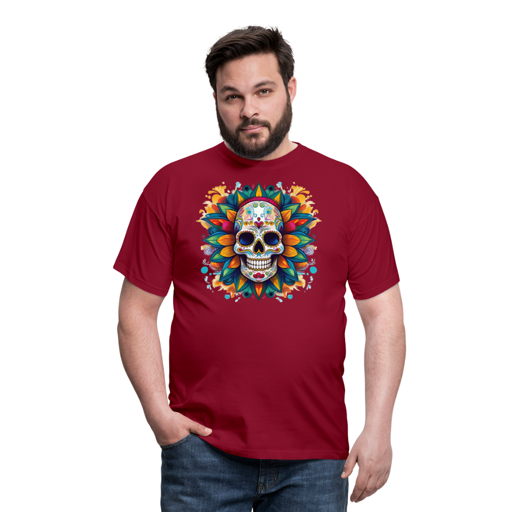 T-Shirt Mexico "Mascarilla" - Ziegelrot