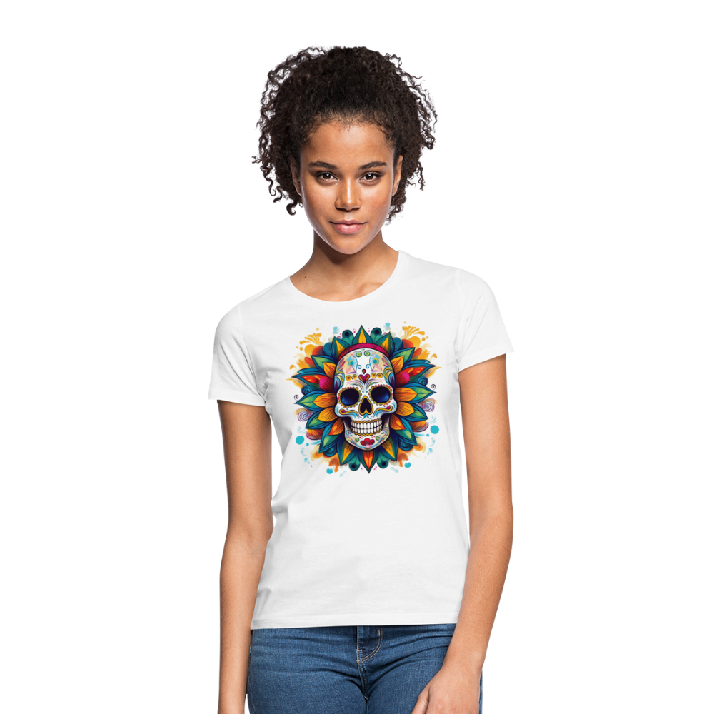 T-Shirt Ladies Mexico "Mascarilla" - Weiß