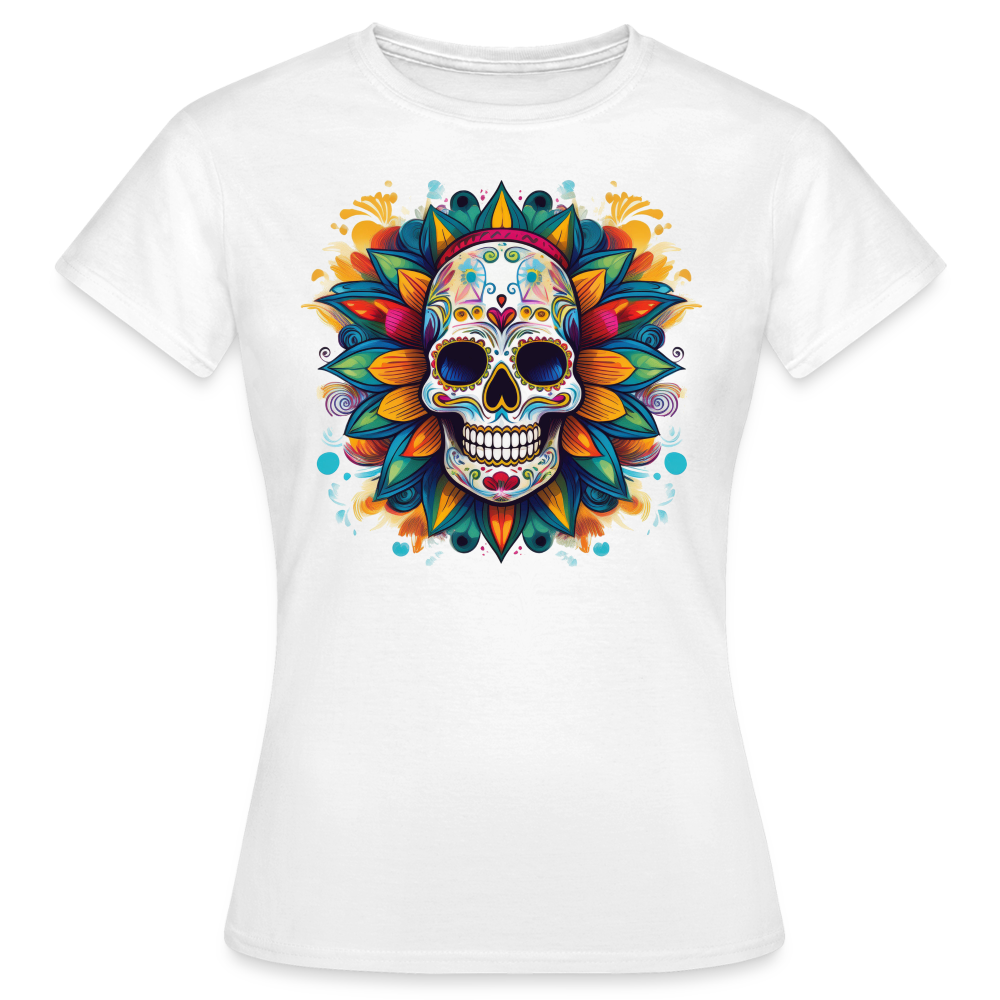 T-Shirt Ladies Mexico "Mascarilla" - Weiß