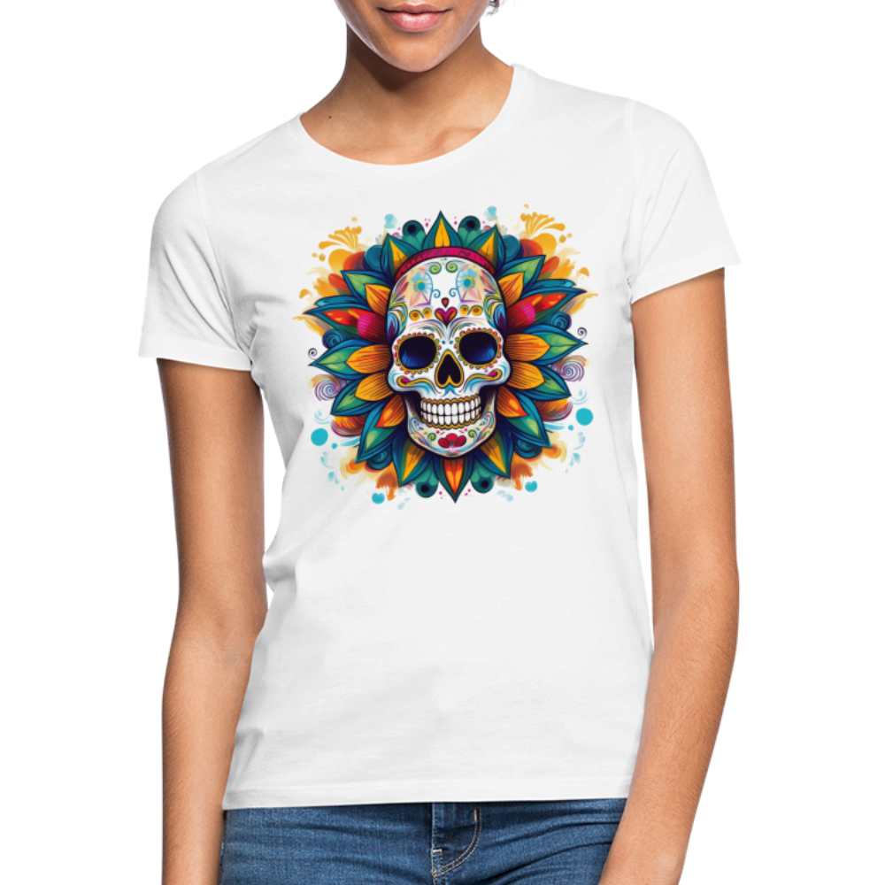 T-Shirt Ladies Mexico "Mascarilla" - Weiß