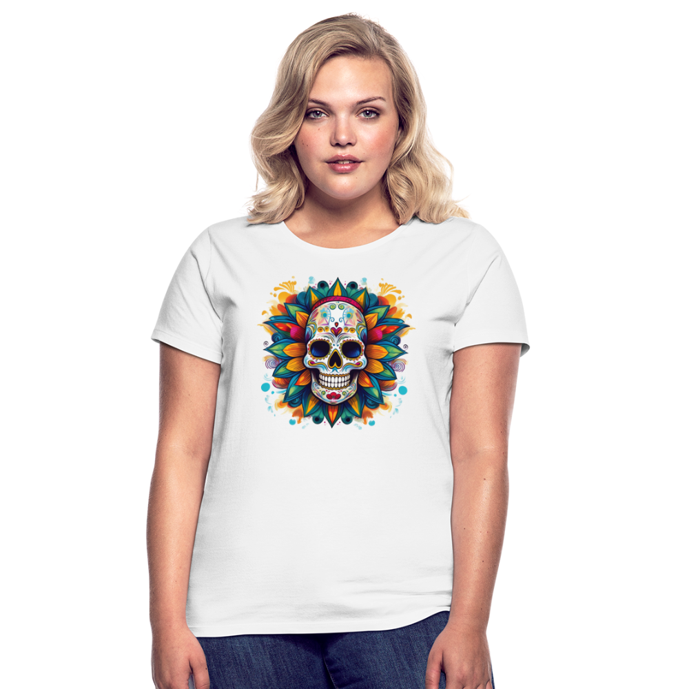 T-Shirt Ladies Mexico "Mascarilla" - Weiß