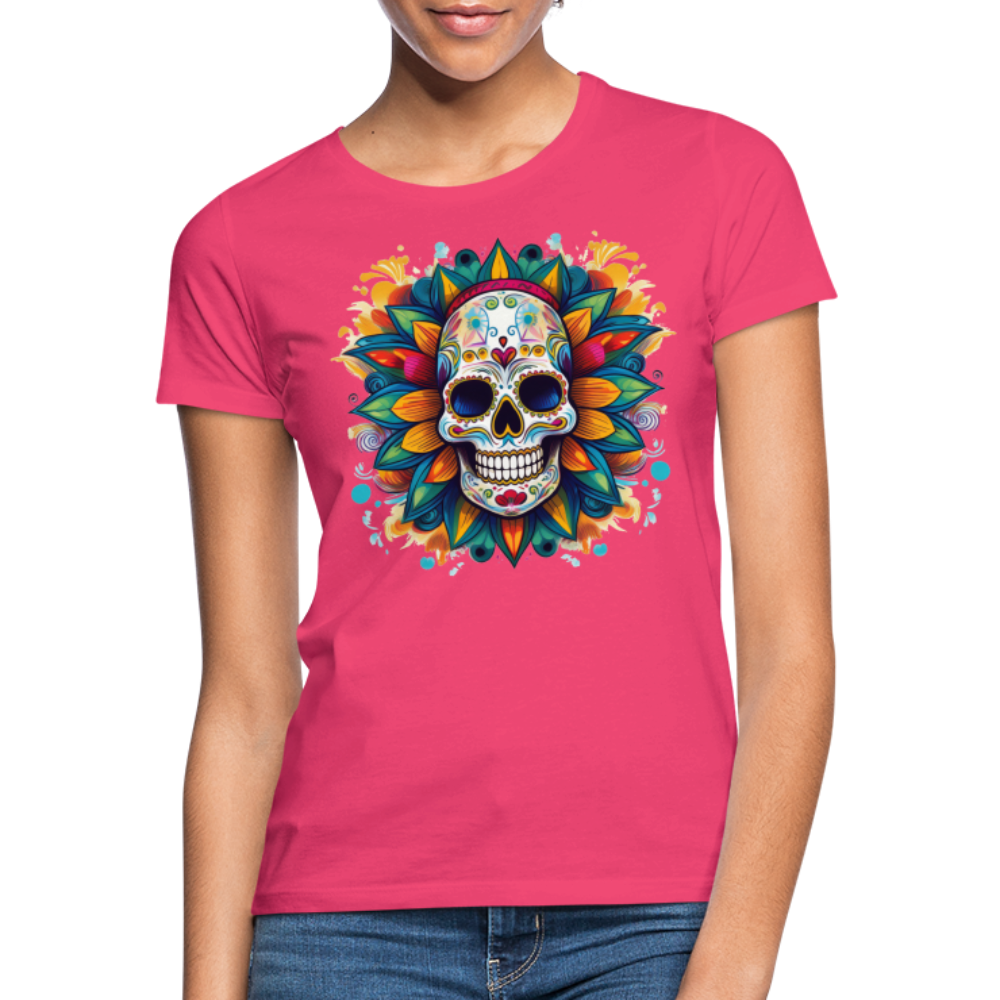 T-Shirt Ladies Mexico "Mascarilla" - Azalea
