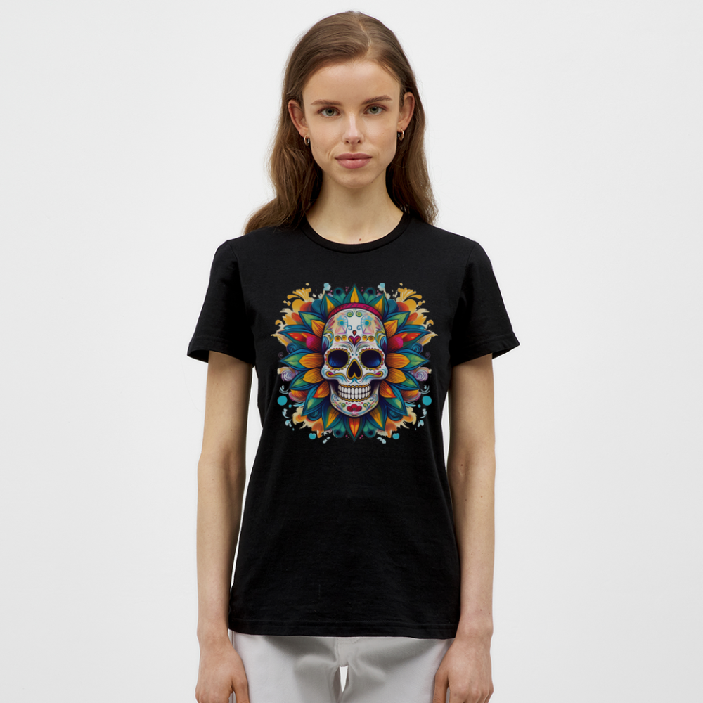 T-Shirt Ladies Mexico "Mascarilla" - Schwarz