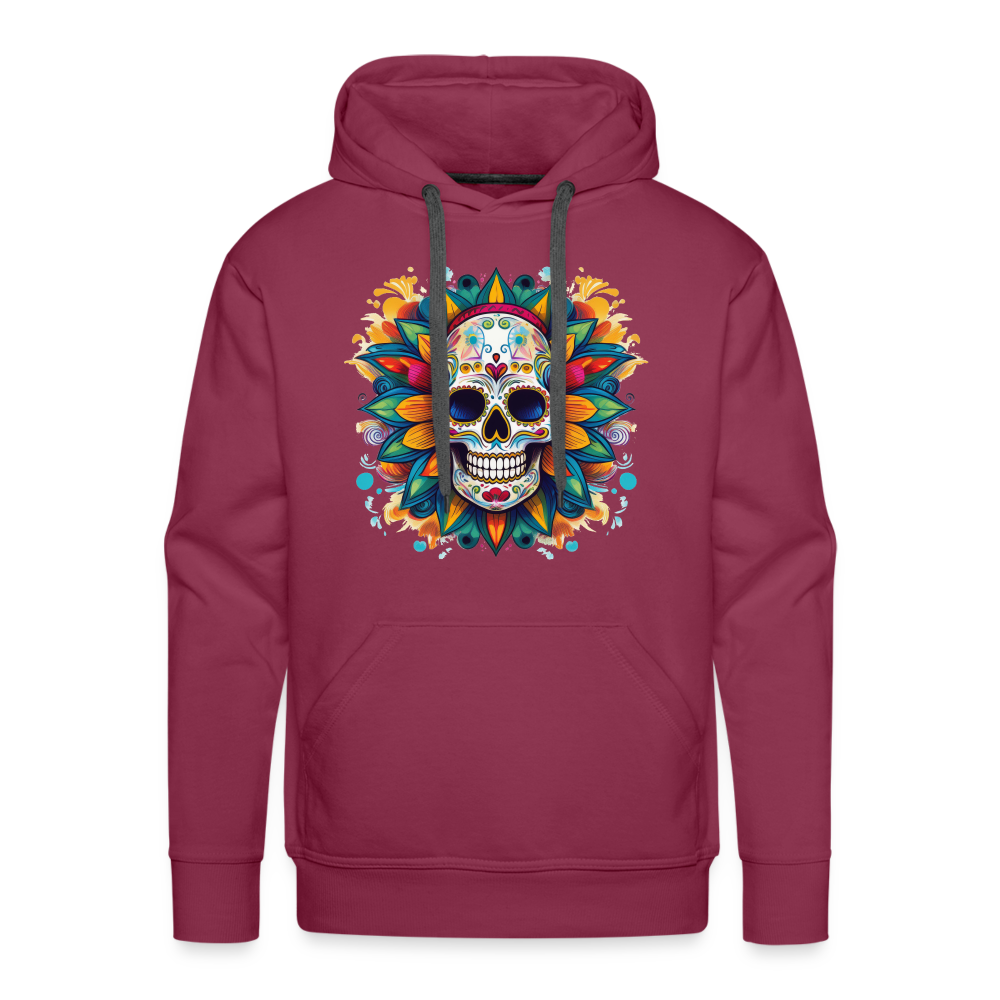 Hoodie Mexico "Mascarilla" - Bordeaux